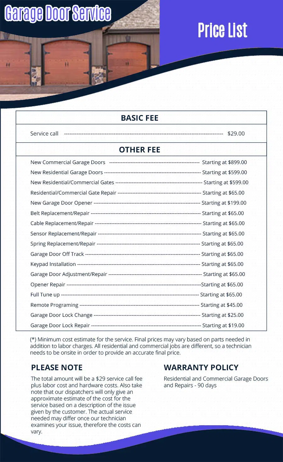 Neighborhood Garage Door Service Kennesaw, GA 770-872-4090